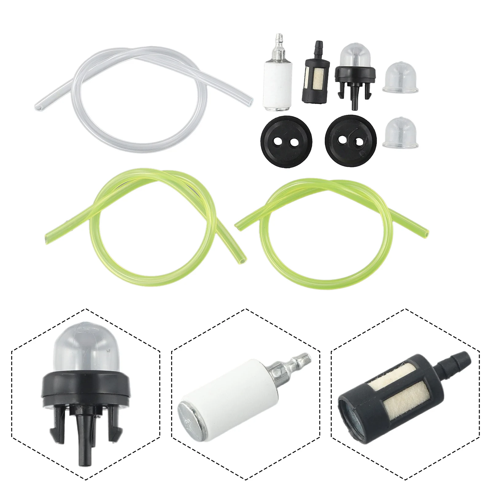 Fuel Line Hose Tube For Primer Bulb Spare Part Blowers Trimmer For McCulloch For Chainsaw Accessories-Part