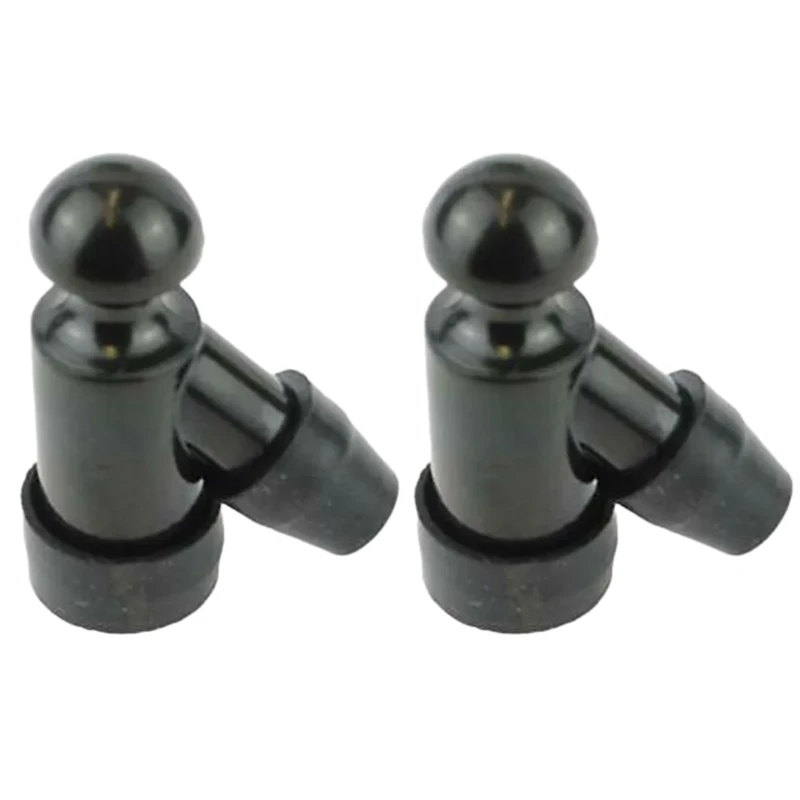 2Pcs Black Spark Plug Cap For Engine Lawnmower Mower Replacement Parts Gardening Power Tool Accessories