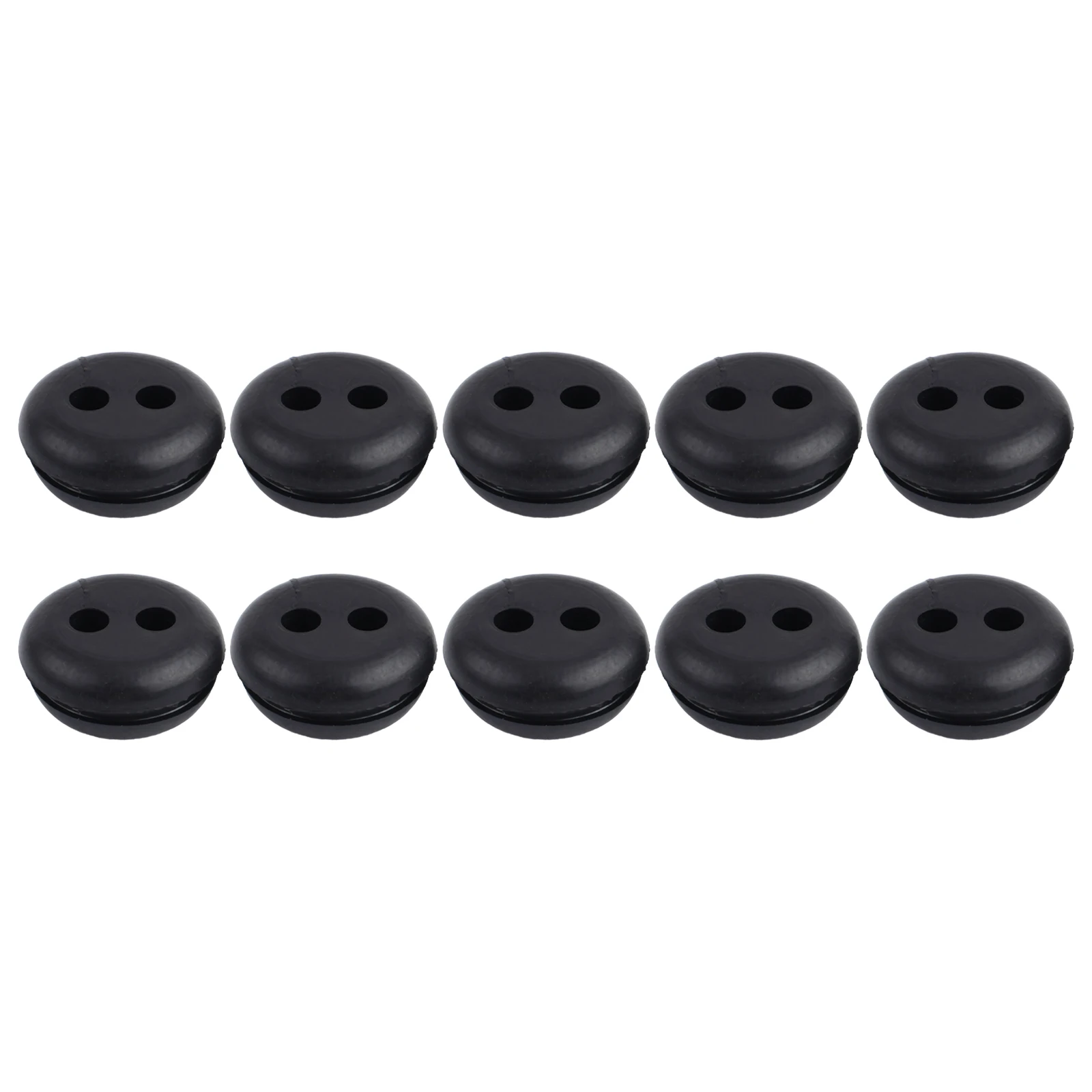 New 5/10pcs Black Rubber Fuel Gas Tank Line Grommet For Home Trimmer Brush Cutters Lawn Mower Garden Tool Accessories For Honda