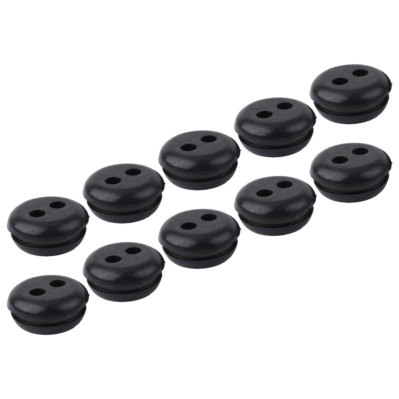 New 5/10pcs Black Rubber Fuel Gas Tank Line Grommet For Home Trimmer Brush Cutters Lawn Mower Garden Tool Accessories For Honda