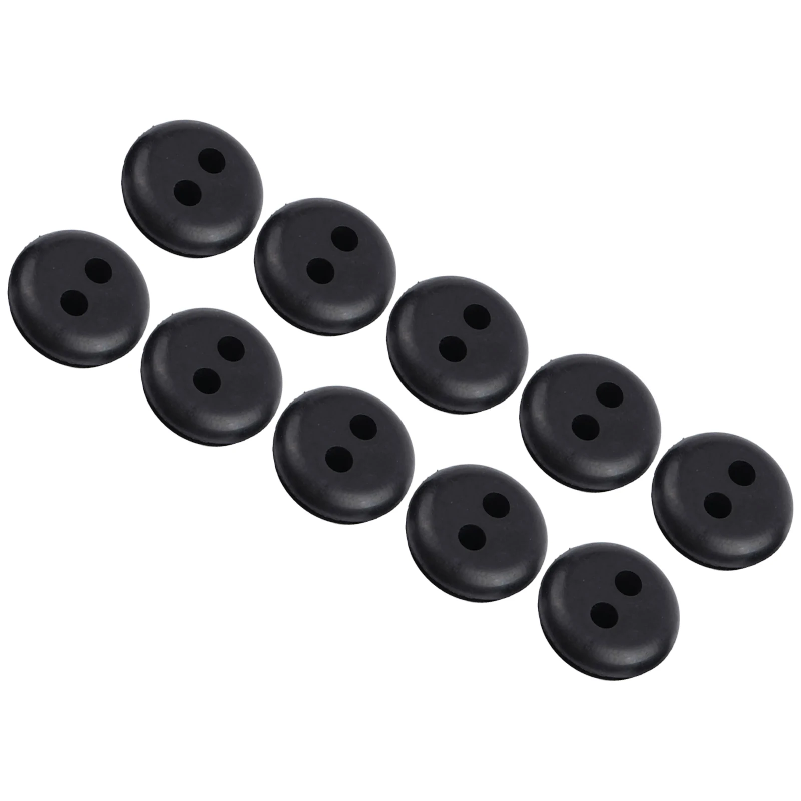 New 5/10pcs Black Rubber Fuel Gas Tank Line Grommet For Home Trimmer Brush Cutters Lawn Mower Garden Tool Accessories For Honda