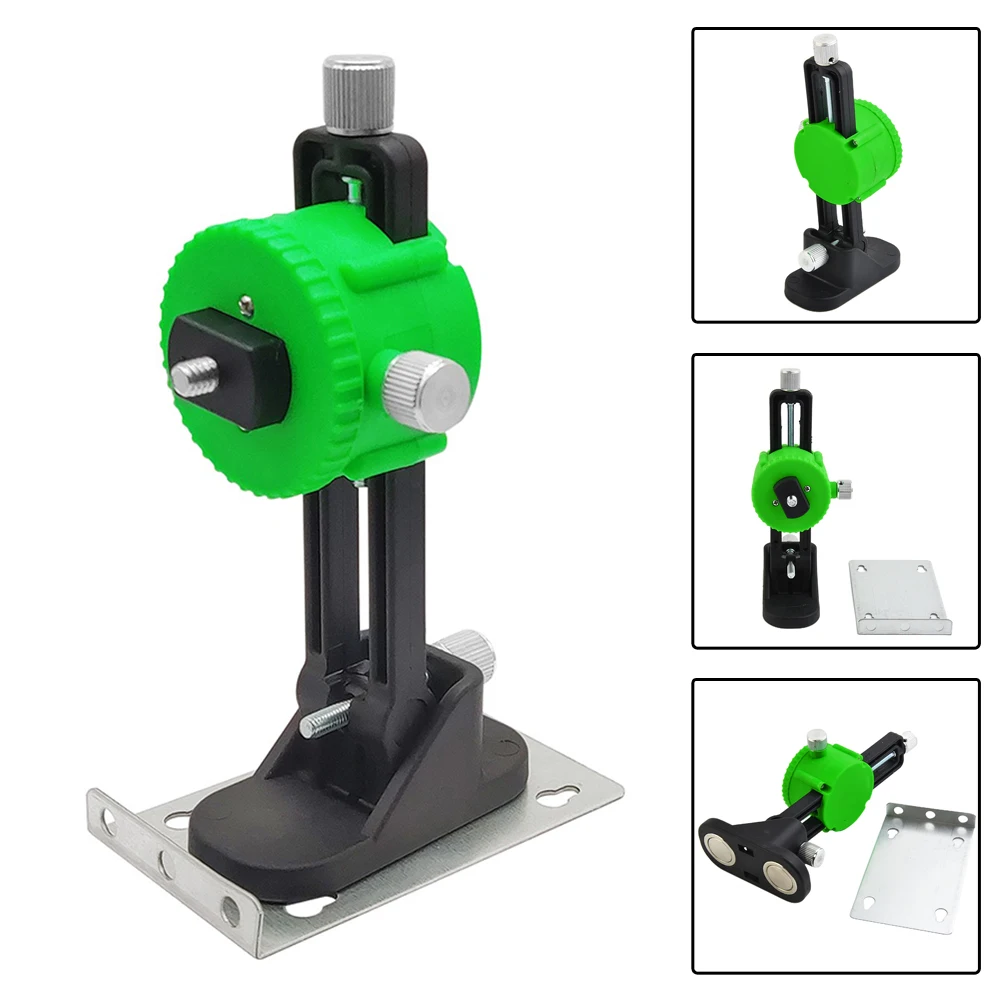 1pc Laser Level Wall Bracket Wall-mounted Bracket For Laser Levels 1/4'' Thread Hanging Bracket Holder Level Wall Bracket