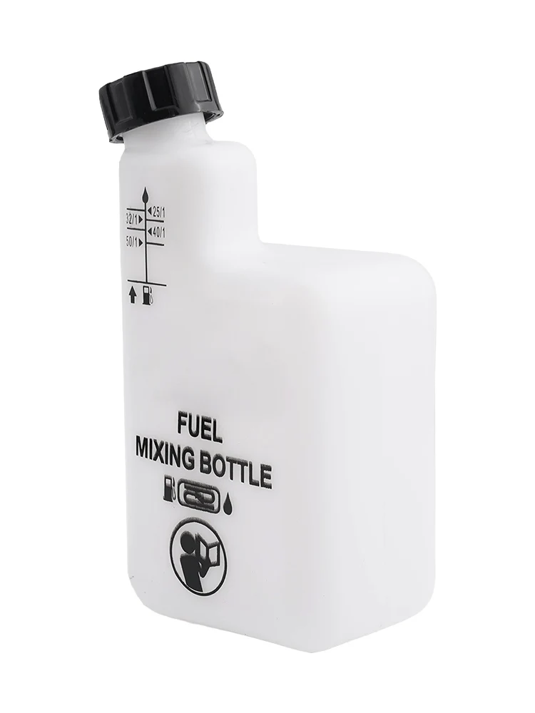 Fuel Fuel Oil Mixing Bottle 1 Liter Bottle Brushcutters Chainsaws Fits For 2 Strokes Engined Fuel Mixing Garden Tool Accessory