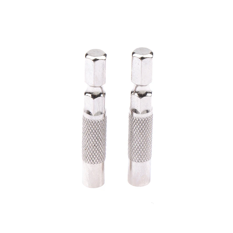 2/4pcs Hex Shank 6.35mm To 4mm Insert Bit Adapter Electric Screwdriver Socket Holder Micro Bit Adapter Magnetic Holder Tool