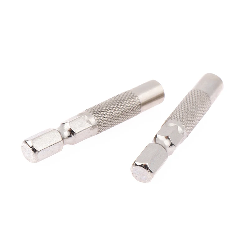 2/4pcs Hex Shank 6.35mm To 4mm Insert Bit Adapter Electric Screwdriver Socket Holder Micro Bit Adapter Magnetic Holder Tool