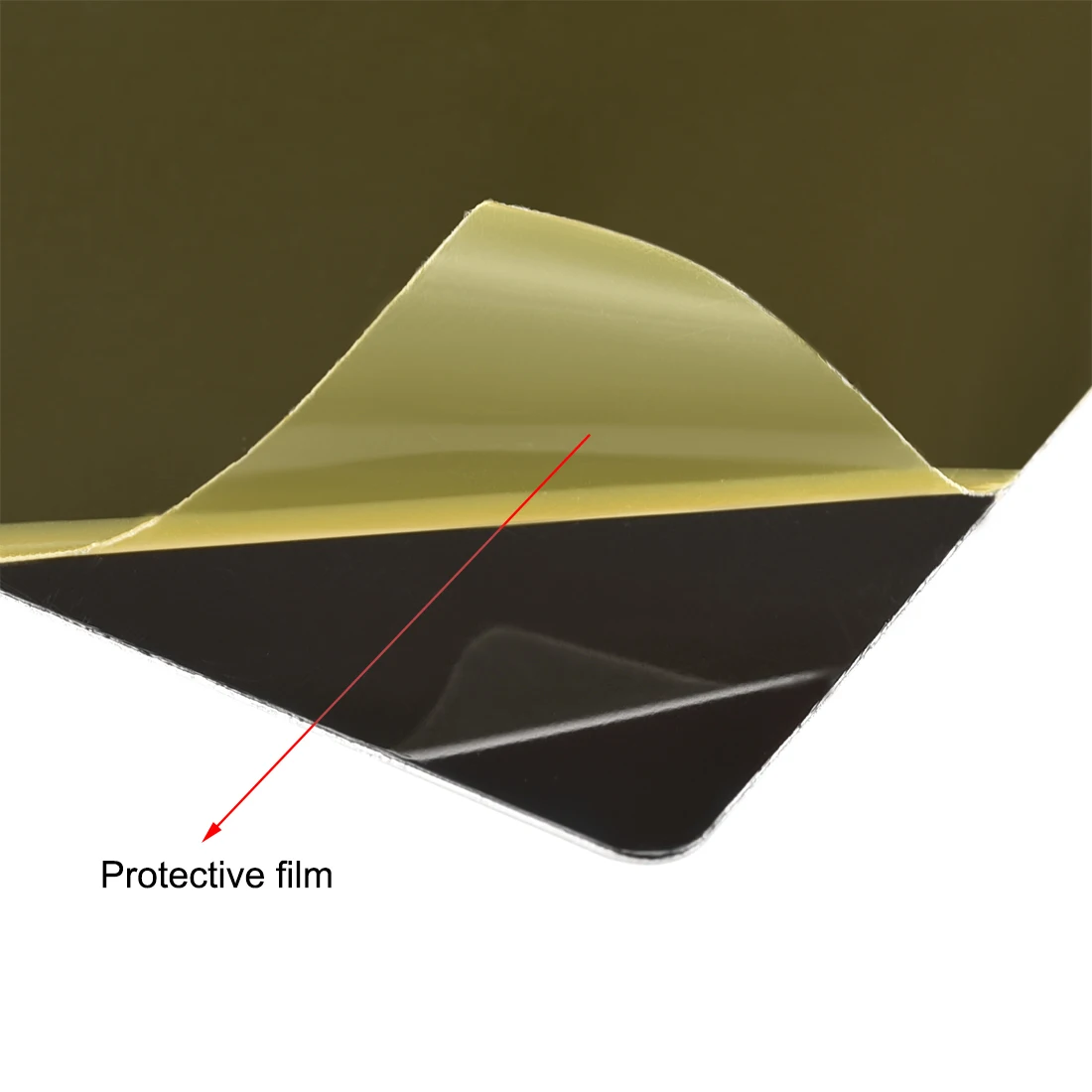 Uxcell 10Pcs Blank Metal Business Card Painted Aluminum Alloy Blanks Card DIY Laser Printing