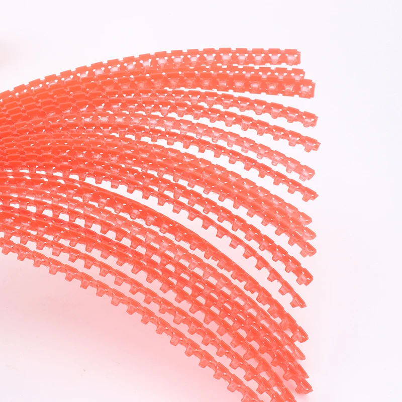 YOUSAILING 100PCS Plastic Empty Chain Belt Screw Tape Screw Band for Auto Feed Screwdriver Strips 50 Holes