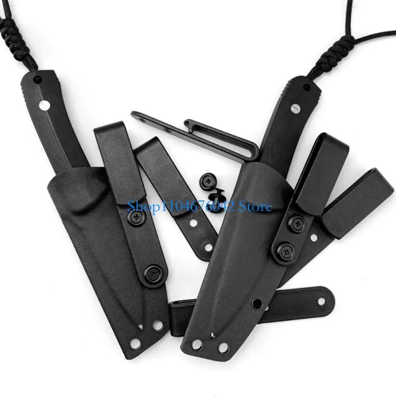 KYDEX Sheath Waist Clip Scabbard Clip Sheath Accessories Outdoor Carry KYDEX Sheath Tool K Sheath Waist Clip with Screws