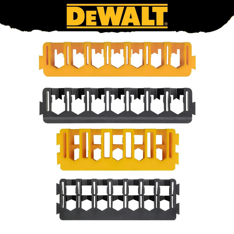 DEWALT Original Drill Bit Support Tool Parts Storage Screw Drill Bit Tool Carrier Plastics Tool Accessories