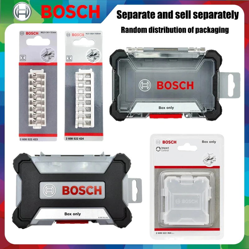 BOSCH Original Drill Bit Bracket Storage Tools Box Multi-Function DIY Combination KIT Sold Separately Power Tool Accessories