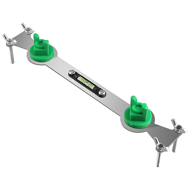 Stainless Steel Hot And Cold Water Pipes Leveler Multi-Purpose Fixed Leveler Mounting Aid For Effortless Water Heaters Shower