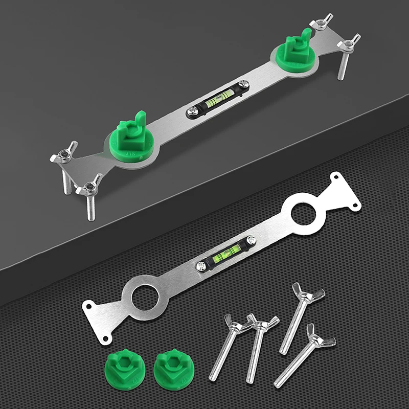 Stainless Steel Hot And Cold Water Pipes Leveler Multi-Purpose Fixed Leveler Mounting Aid For Effortless Water Heaters Shower