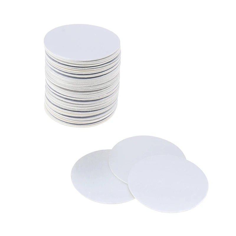 200pcs 20-82mm PET Plastic Bottle Electromagnetic Induction Sealing Foils Liners PE Cosmetic Can Aluminum Foil Sealing Film