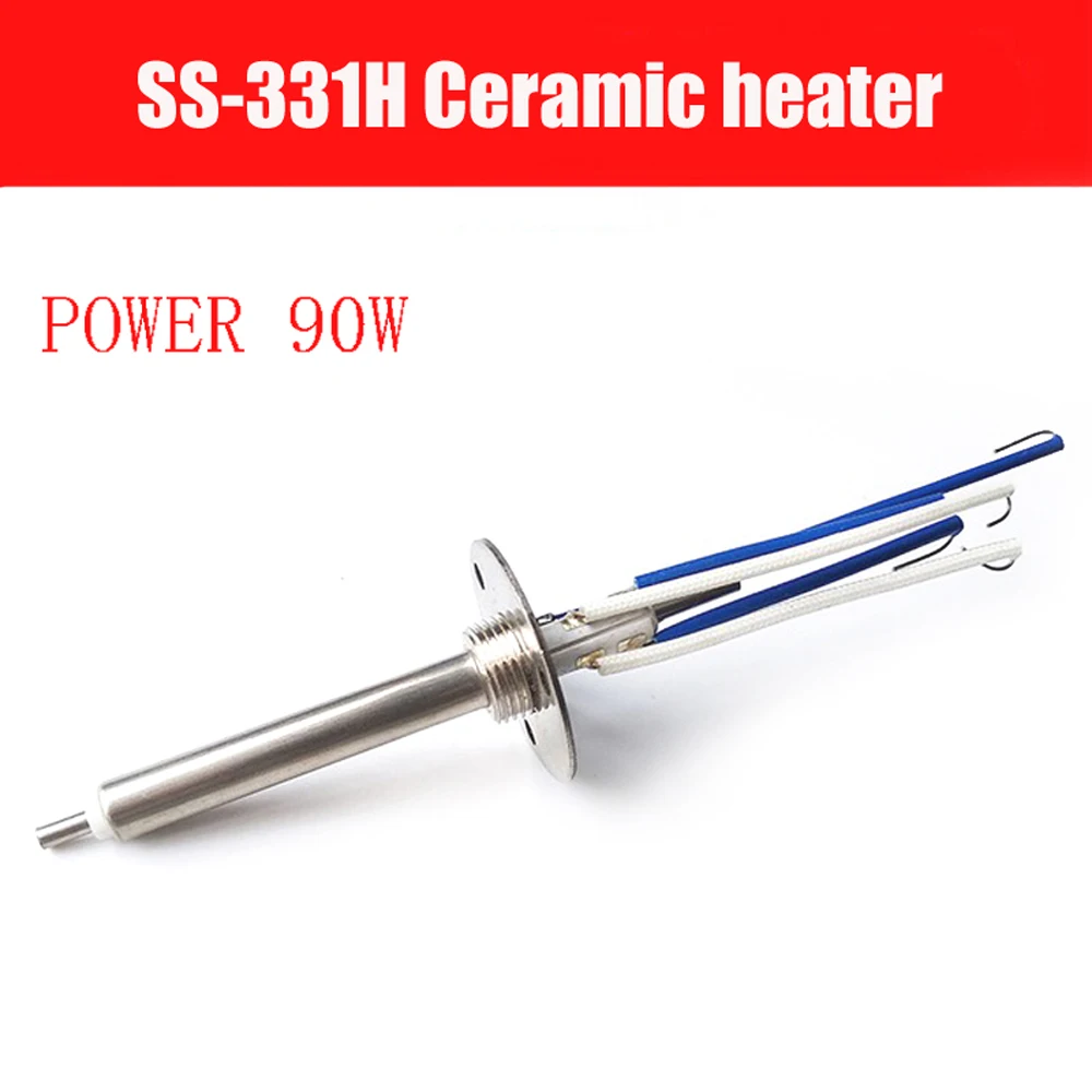 Pro'sKit SS-331H Electric Tin Suction Pump Soldering Iron Tin Gun TinTin Pump Accessories Slag Suction Device Heater Needle Mat