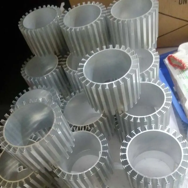 120x92mm Round LED Heatsink Aluminum Heat Sink for Household Lamp Radiator Replaceable Customize
