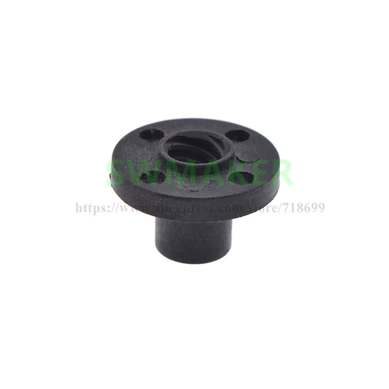5pcs Black TR8 Lead Screw POM nut TR8x2/TR8x4/TR8x8 Trapezoidal Screw Nuts Delrin Nuts 8mm