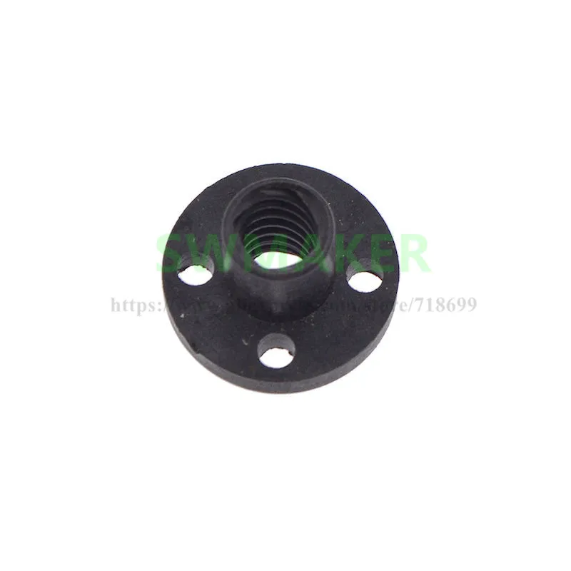 5pcs Black TR8 Lead Screw POM nut TR8x2/TR8x4/TR8x8 Trapezoidal Screw Nuts Delrin Nuts 8mm