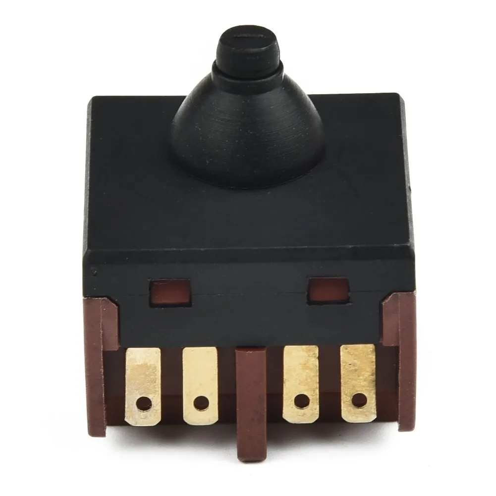 1pcs Angle Grinder Switch Replacement Push Button Switch 2.5x2.5cm For Angle Grinder 100 Polisher Accessory