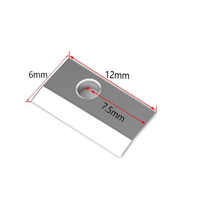 Spare Blade Tools Parts for EZ RJ45 Crimper Crimping Cable Stripper Knife Pressing Line Clamp RJ12 Pliers Tongs 5pcs