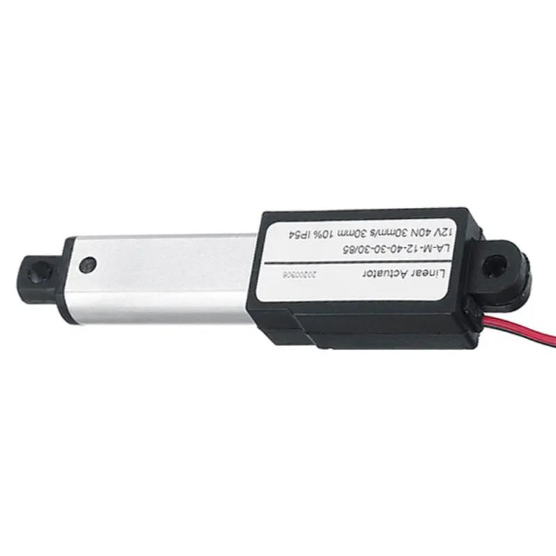 30mm/50mm/100mm DC 12V Mirco Electric Linear Actuator 30N/60N/90N/150N Motor Controller Mini Eectric Push Rod Putter