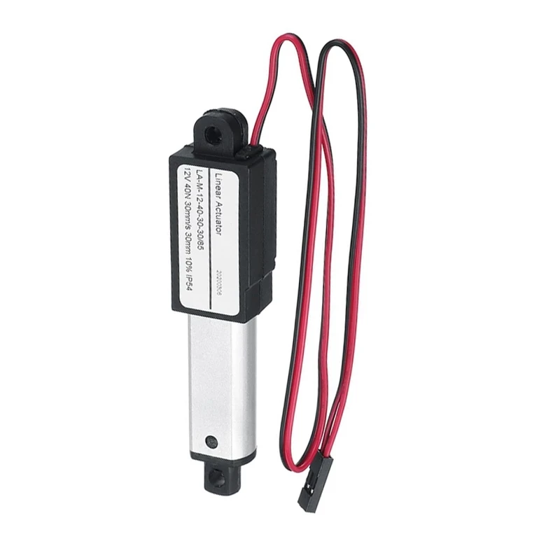 30mm/50mm/100mm DC 12V Mirco Electric Linear Actuator 30N/60N/90N/150N Motor Controller Mini Eectric Push Rod Putter