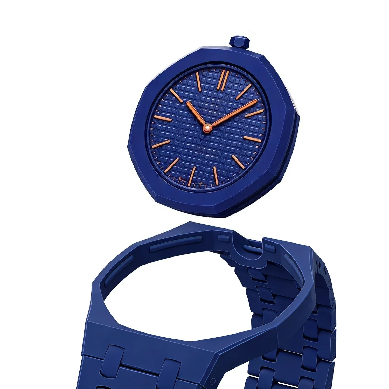For Bracelet Royal pop Swatch Strap Oak,Steel Bioceramic Belt Arm Band Case Piguet Multiple Materials 40mm