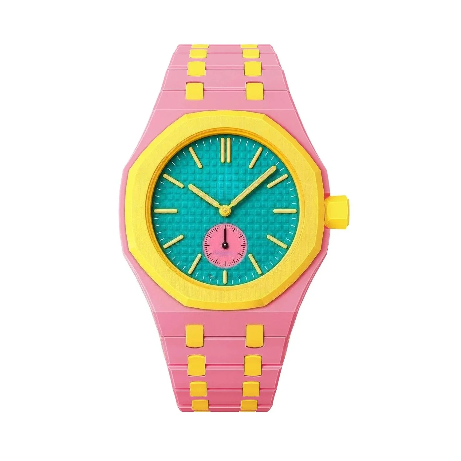 For Bracelet Royal pop Swatch Strap Oak,Steel Bioceramic Belt Arm Band Case Piguet Multiple Materials 40mm