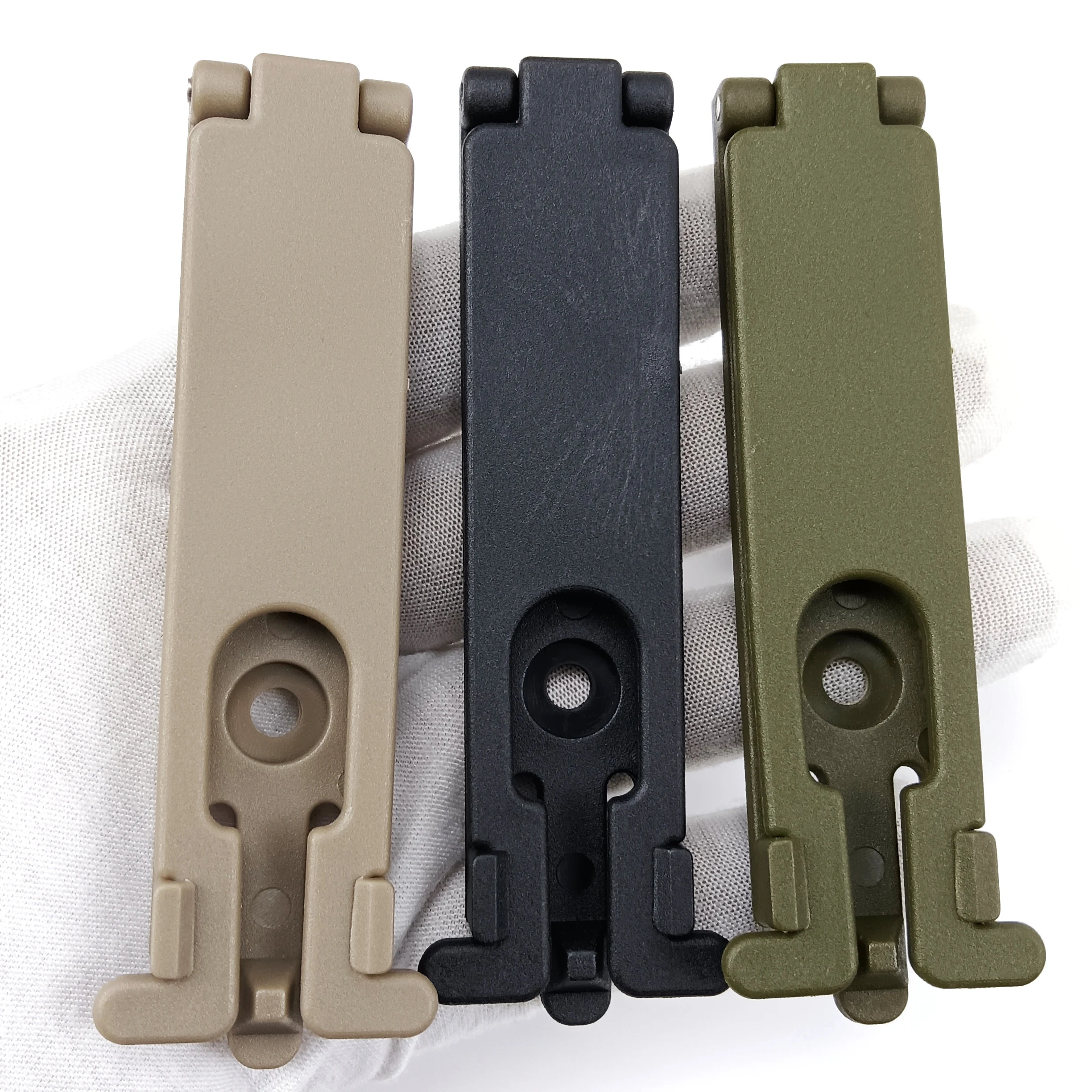 1Piece MOLLE-LOK Scabbard K Sheath Waist Clip System Scabbard Back Clip KYDEX Scabbard Carrying Clip K Sheath MOLLE Buckle