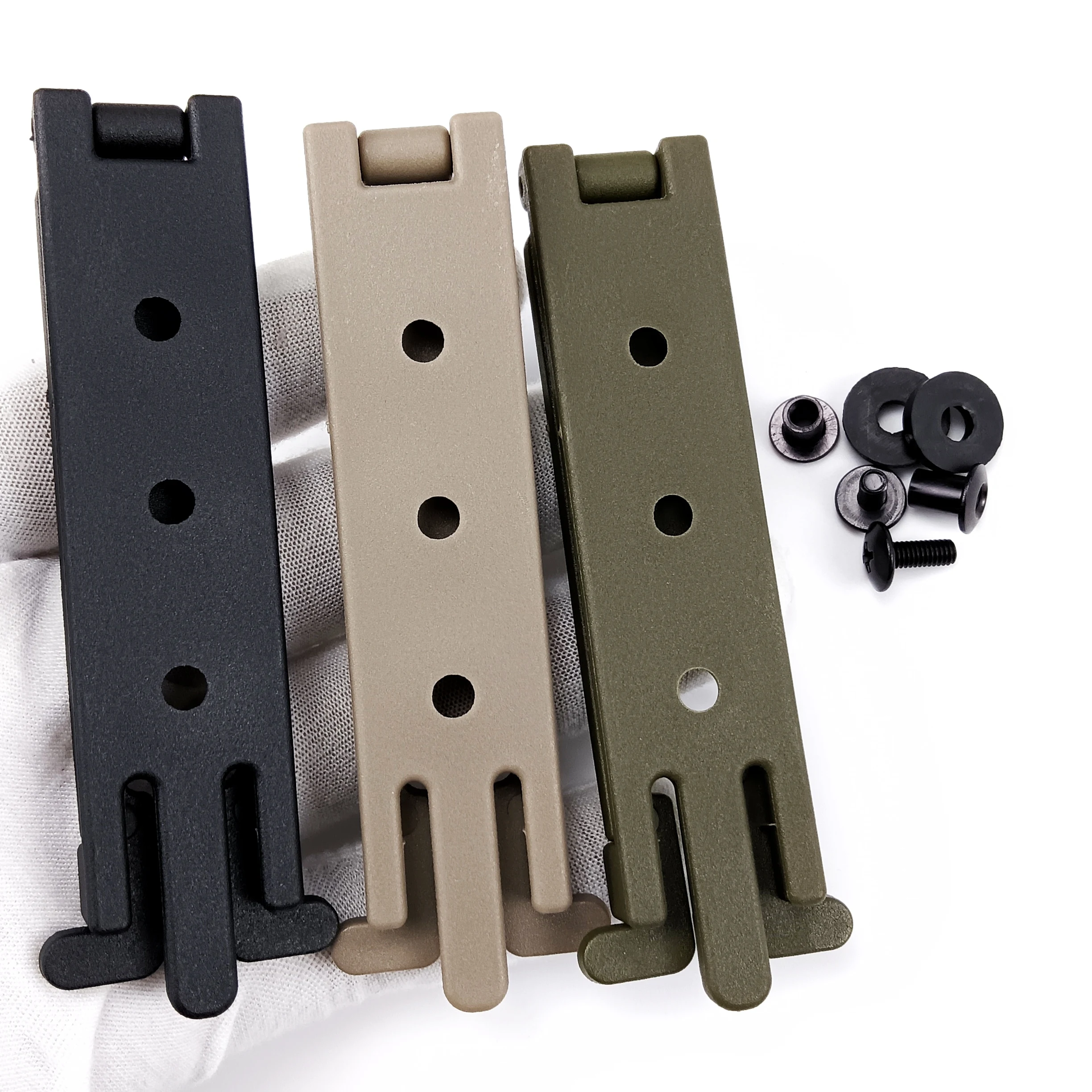 1Piece MOLLE-LOK Scabbard K Sheath Waist Clip System Scabbard Back Clip KYDEX Scabbard Carrying Clip K Sheath MOLLE Buckle
