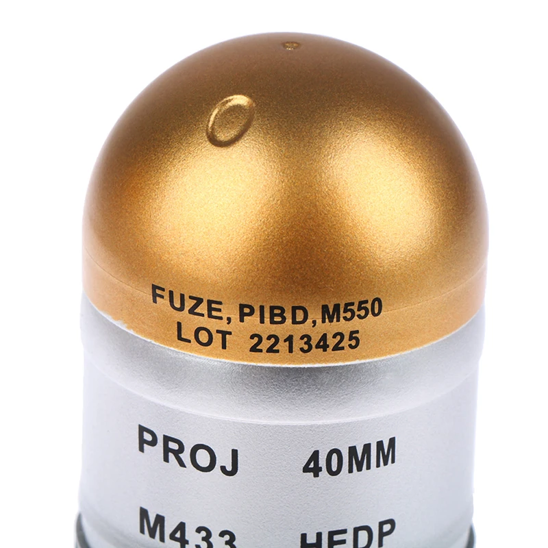 1/2/3 pcs M433 HEDP 40mm Cartridge Dummy Grenade Model Mini Storage Case Military Fan Toy Video Props Cos Model Storage Box