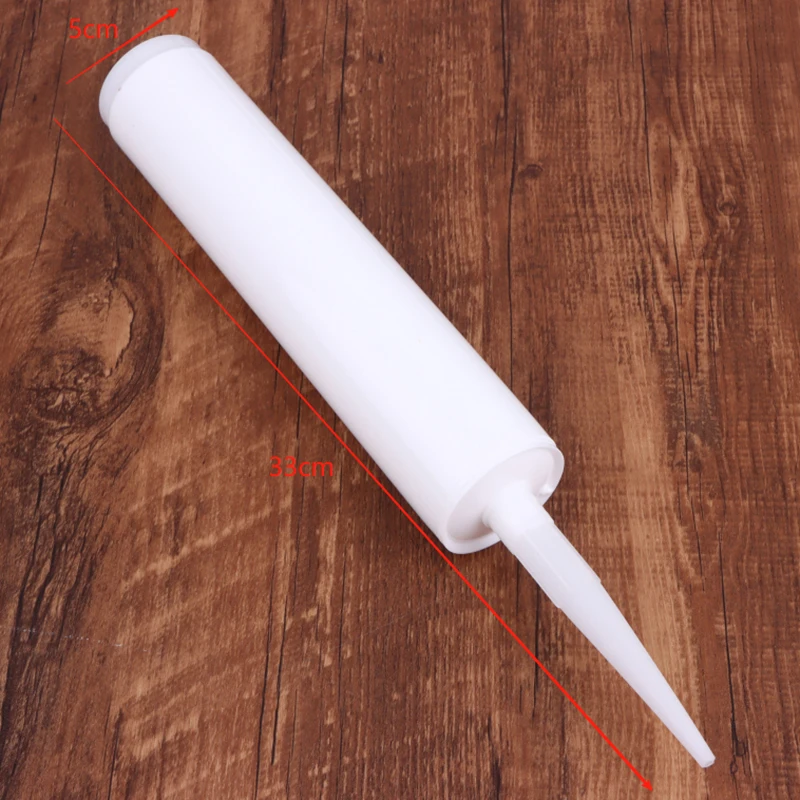 Hot Sale 1/3Pcs Empty Tube Refillable Sealant Bottle Tool Caulk Caps Caulking Sealant Tube Home Reusable Squeeze