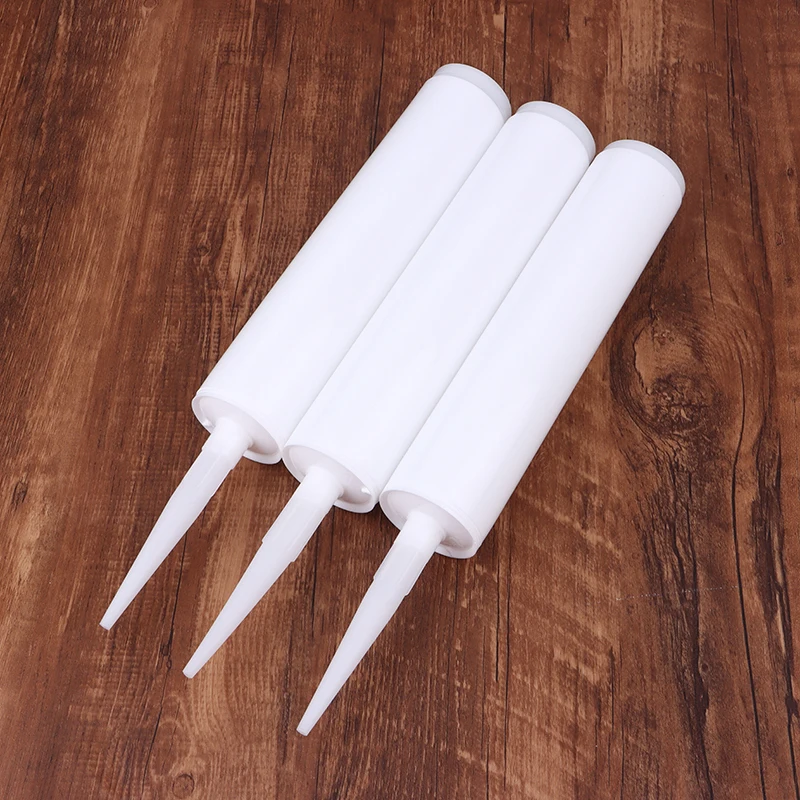 Hot Sale 1/3Pcs Empty Tube Refillable Sealant Bottle Tool Caulk Caps Caulking Sealant Tube Home Reusable Squeeze