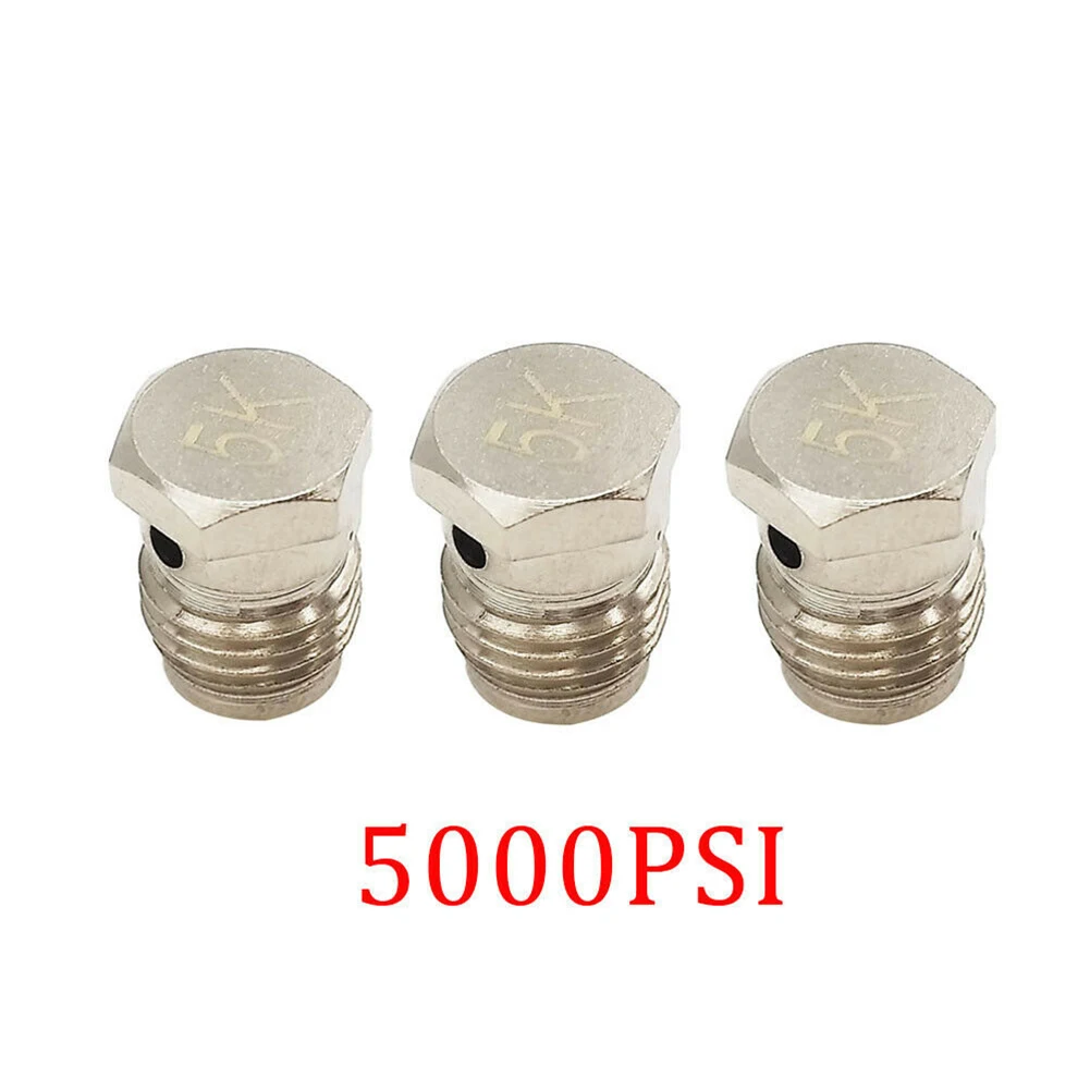 3pcs Fuse PCP HPA/CO2 Tank Regulator Valve Burst Disk 1.8K 3K 5K 6K 7.5K Regulating Valves For Compressed Air CO2 Tanks