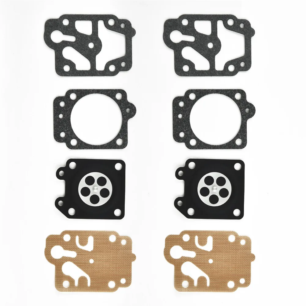 2set Membrane Carburetor Repair Kit BT3342/750 AT3342/3351 Trimmer BT3342 For Shark M25 25CC Carburetors Brushcutter Lawn Mower