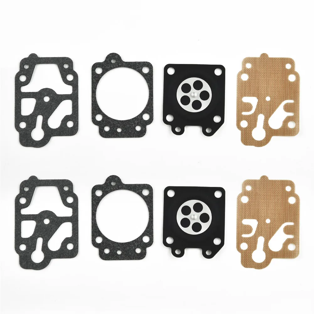2set Membrane Carburetor Repair Kit BT3342/750 AT3342/3351 Trimmer BT3342 For Shark M25 25CC Carburetors Brushcutter Lawn Mower