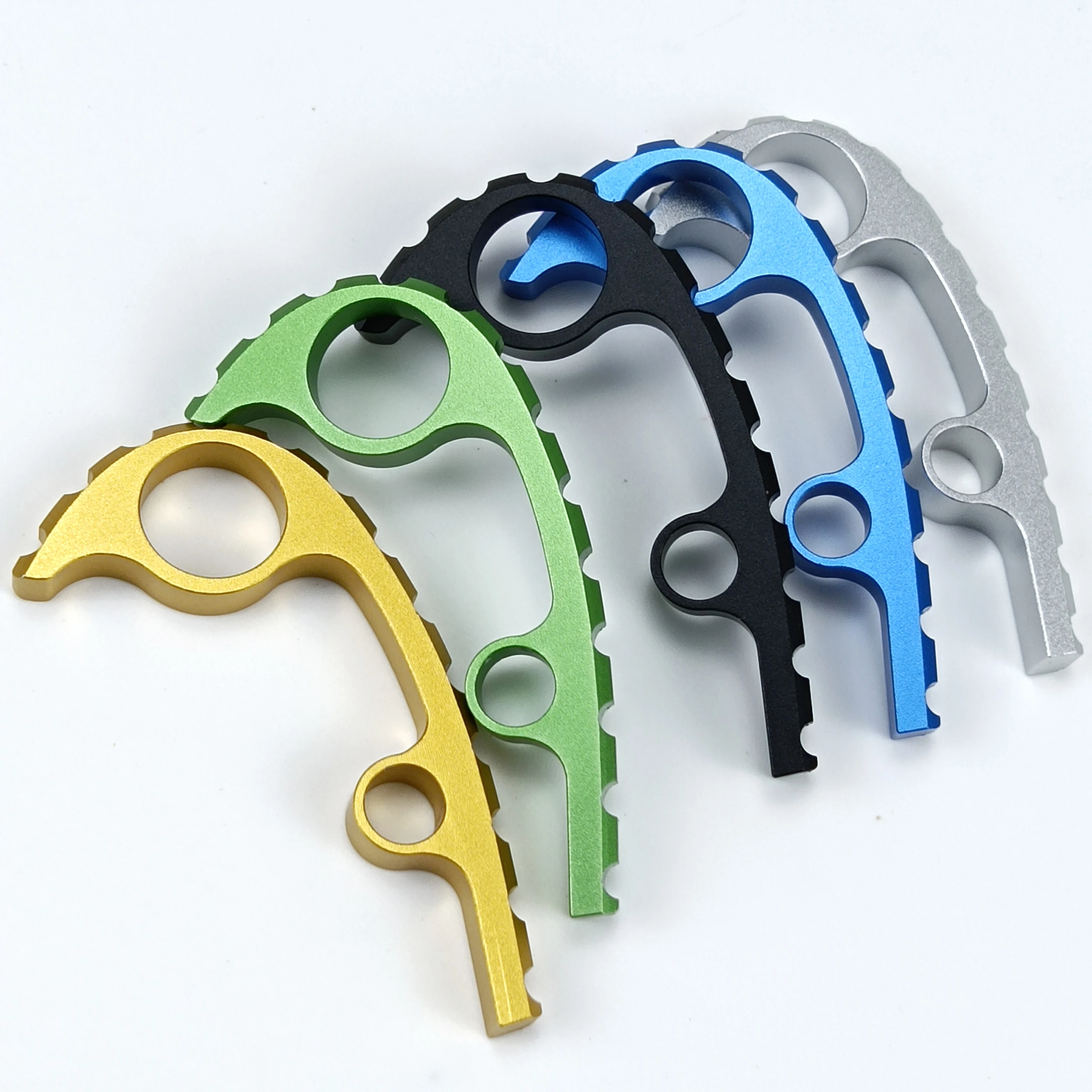1piece Aluminum Alloy Knife Spine Keel for Para3 C223 Knife Spine Keel DIY Folding Knife Handle Material Tool Accessories