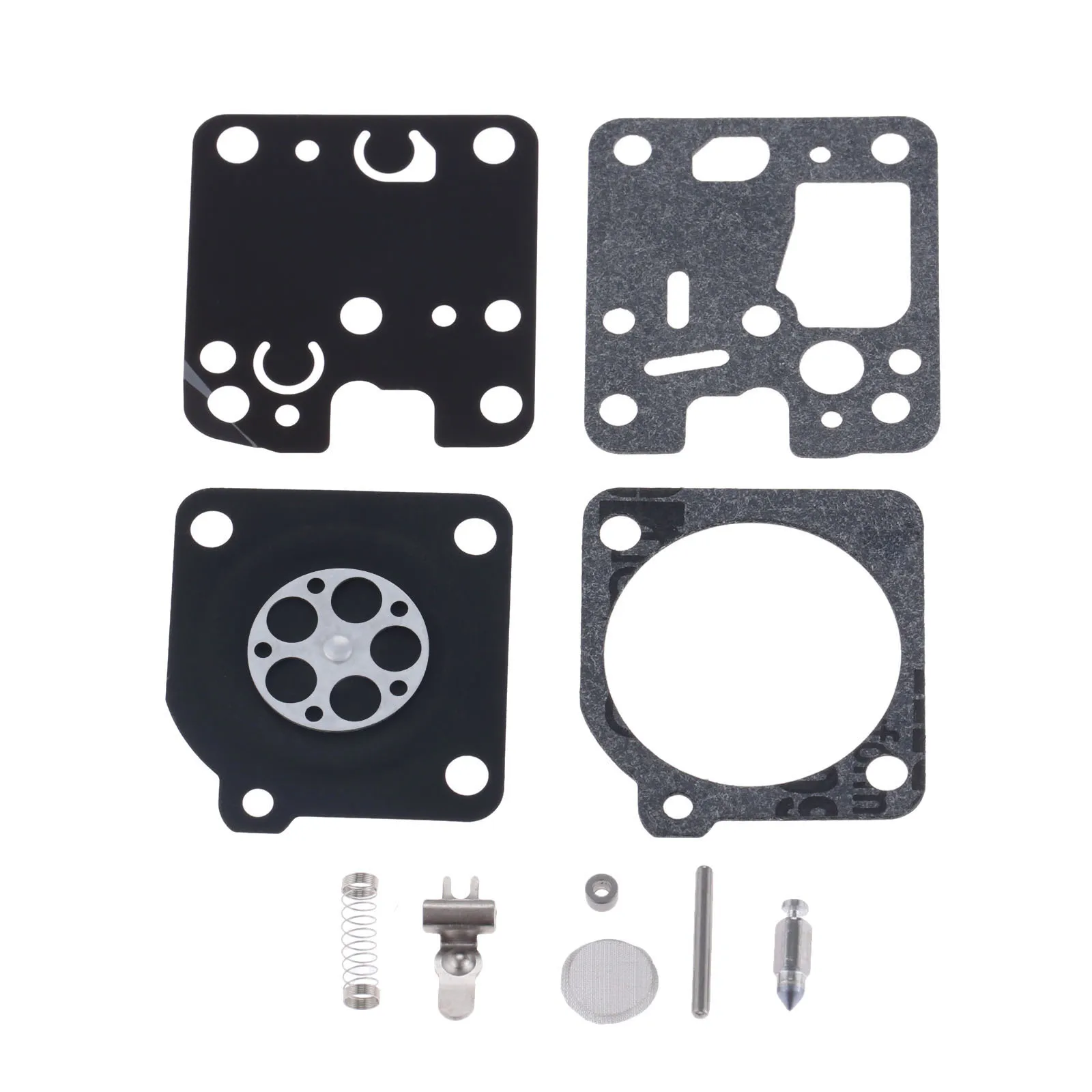 DRELD RB-107 Carburetor Carb Gasket Diaphragm Repair Rebuild Kit for Echo SRM230 SRM231 210 210i 225 Trimmer Zama RB-107 Carb