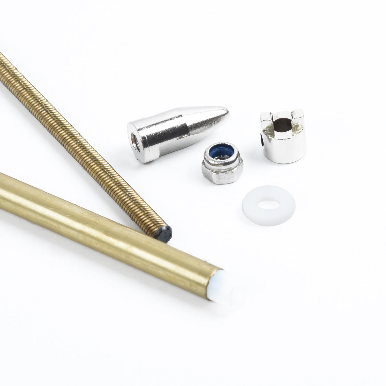 Flexible Shaft High Quality RC Boat Flexible Shaft 4mm CW/CCW Direction with Prop Nut Drive Dog and 350mm Length