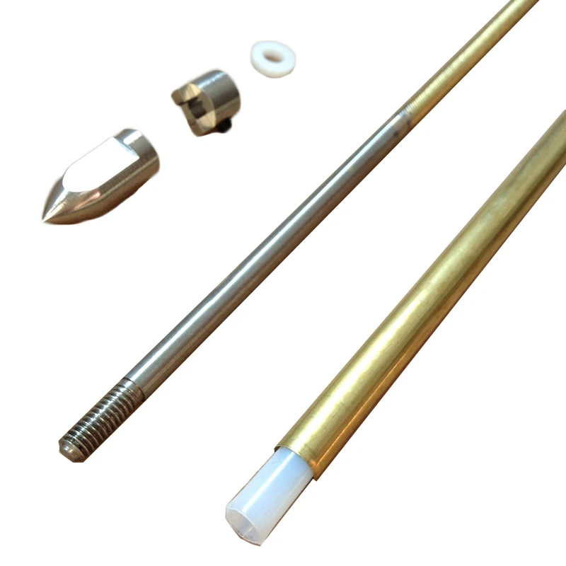 Flexible Shaft High Quality RC Boat Flexible Shaft 4mm CW/CCW Direction with Prop Nut Drive Dog and 350mm Length