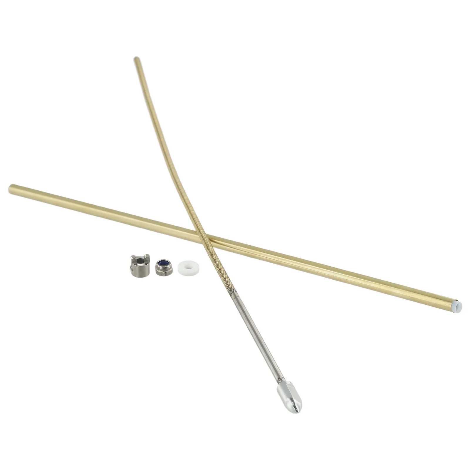 Flexible Shaft High Quality RC Boat Flexible Shaft 4mm CW/CCW Direction with Prop Nut Drive Dog and 350mm Length