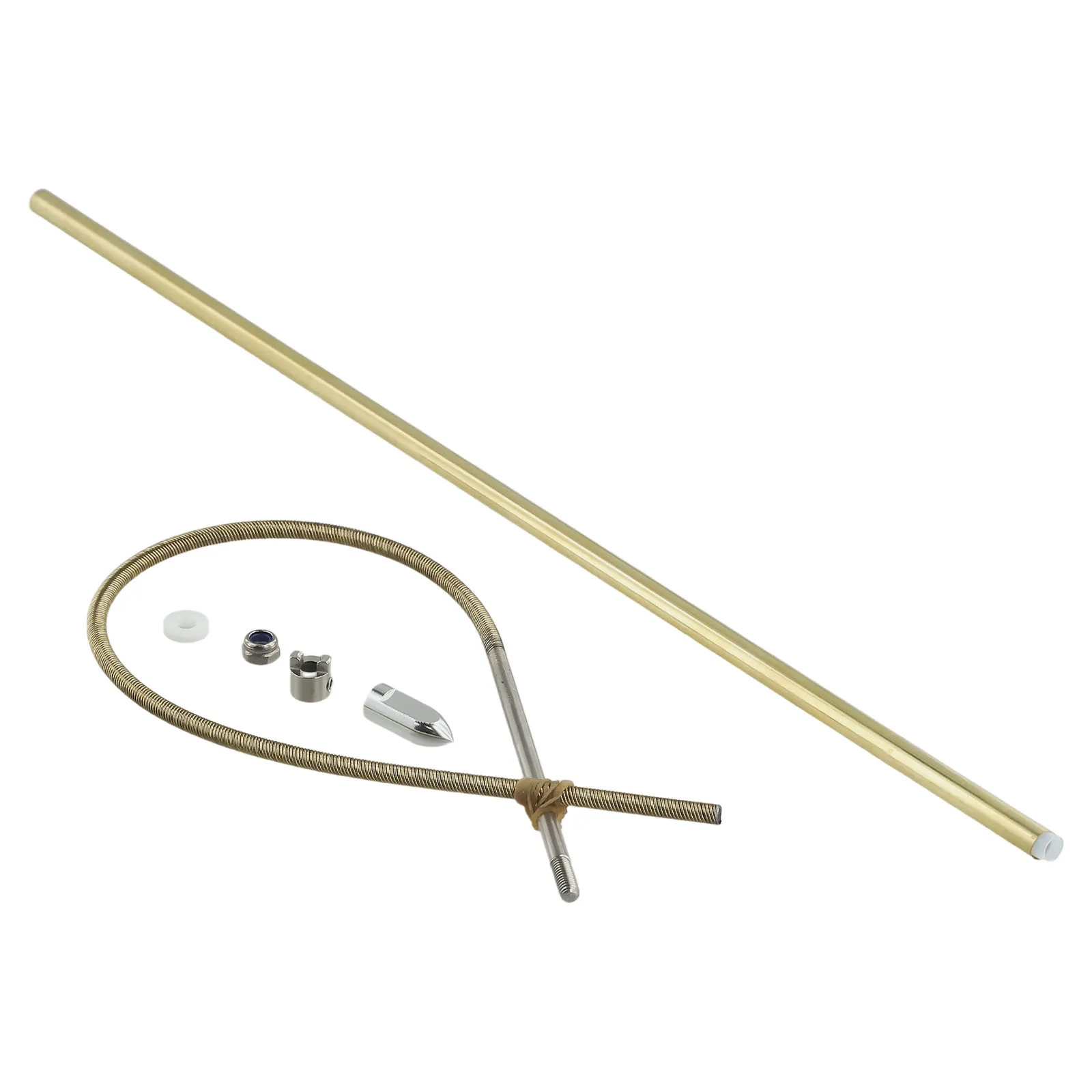Flexible Shaft High Quality RC Boat Flexible Shaft 4mm CW/CCW Direction with Prop Nut Drive Dog and 350mm Length