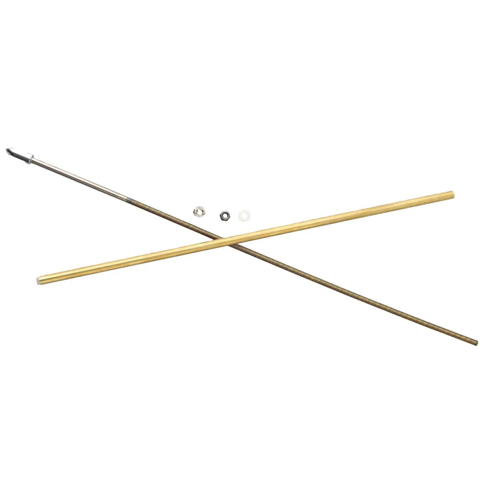 Flexible Shaft High Quality RC Boat Flexible Shaft 4mm CW/CCW Direction with Prop Nut Drive Dog and 350mm Length
