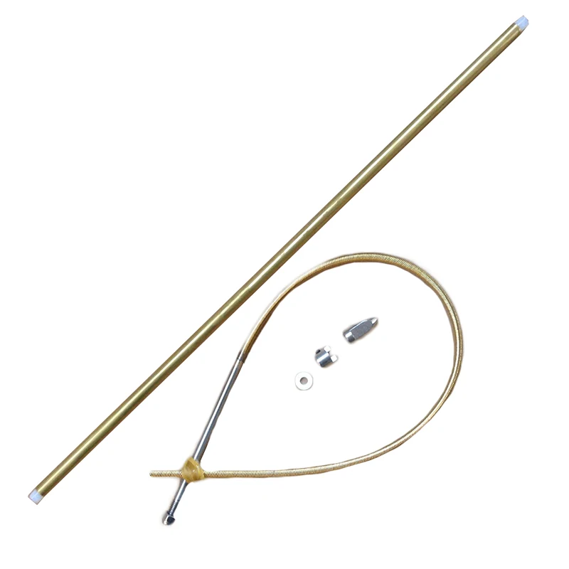 Flexible Shaft High Quality RC Boat Flexible Shaft 4mm CW/CCW Direction with Prop Nut Drive Dog and 350mm Length