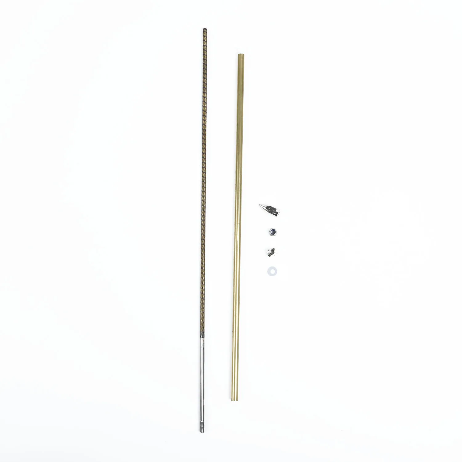 Flexible Shaft High Quality RC Boat Flexible Shaft 4mm CW/CCW Direction with Prop Nut Drive Dog and 350mm Length