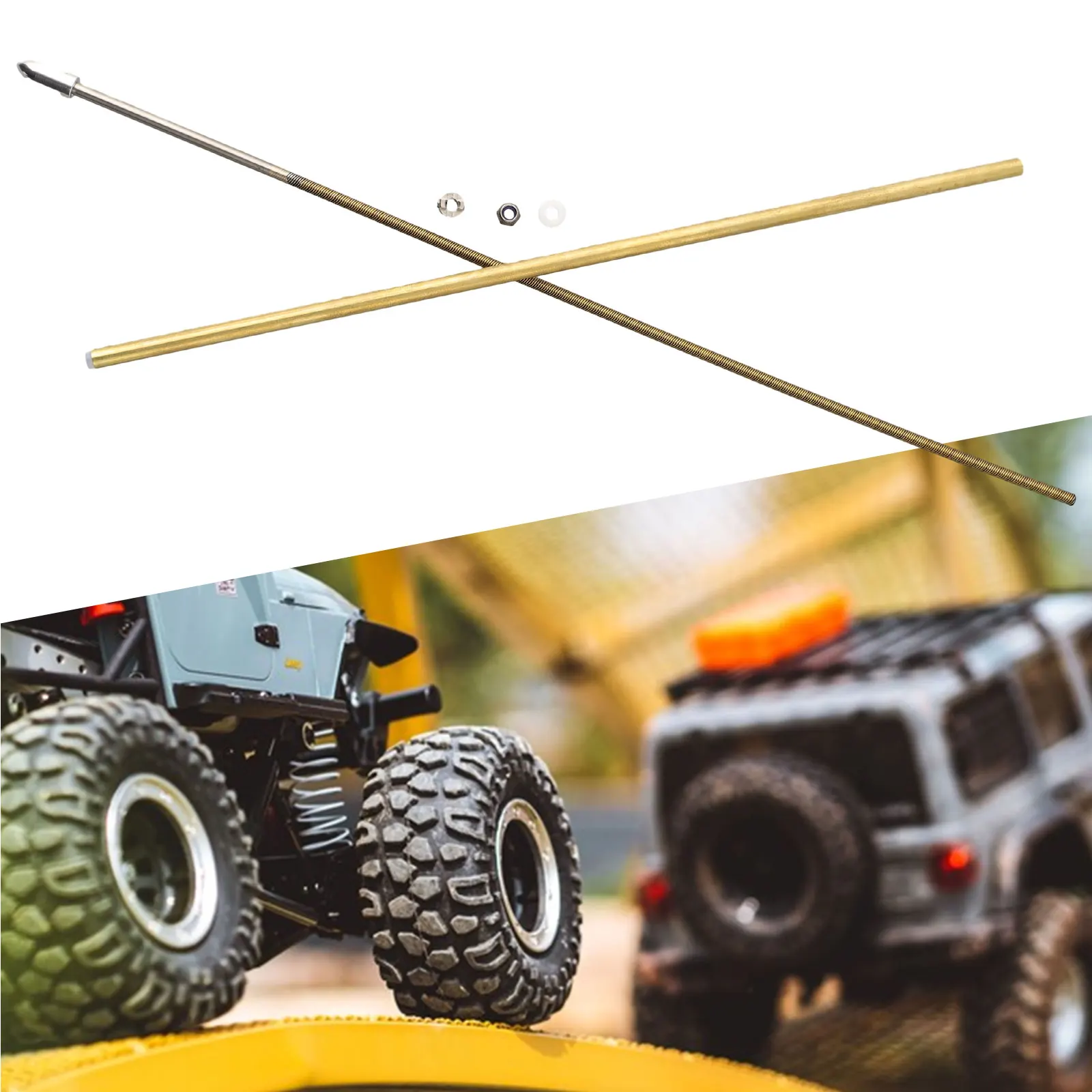 Flexible Shaft High Quality RC Boat Flexible Shaft 4mm CW/CCW Direction with Prop Nut Drive Dog and 350mm Length
