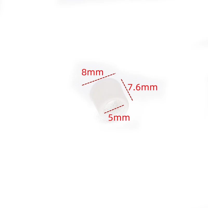10PCS White R410A Refrigerant Filling Tube Plastic Sealing Gasket Valve Pipe Rubber Rings For Air Conditioner Refrigerator New
