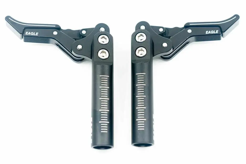 Safety Active Wheelchair Handbrake High End All Aluminum Alloy Eagle Brake for Sports Wheelchair Rehabilitation Supplies