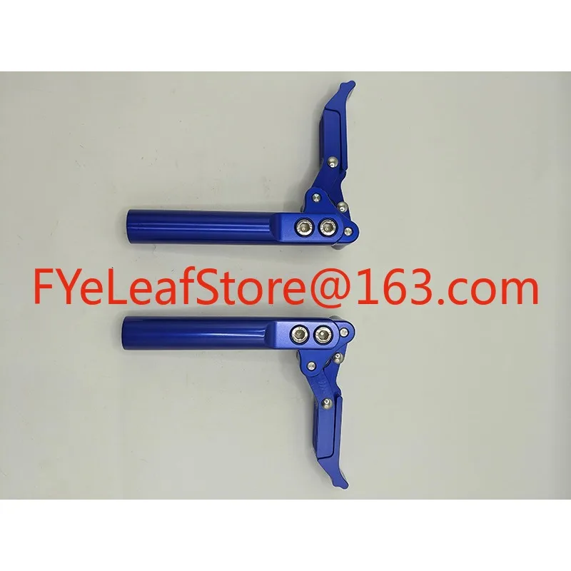 1 Pair of Sports Wheelchair Brakes 100% Aluminum Alloy Accessories New Rehabilitation Treatment Supplies Accessories