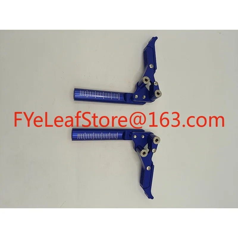 1 Pair of Sports Wheelchair Brakes 100% Aluminum Alloy Accessories New Rehabilitation Treatment Supplies Accessories