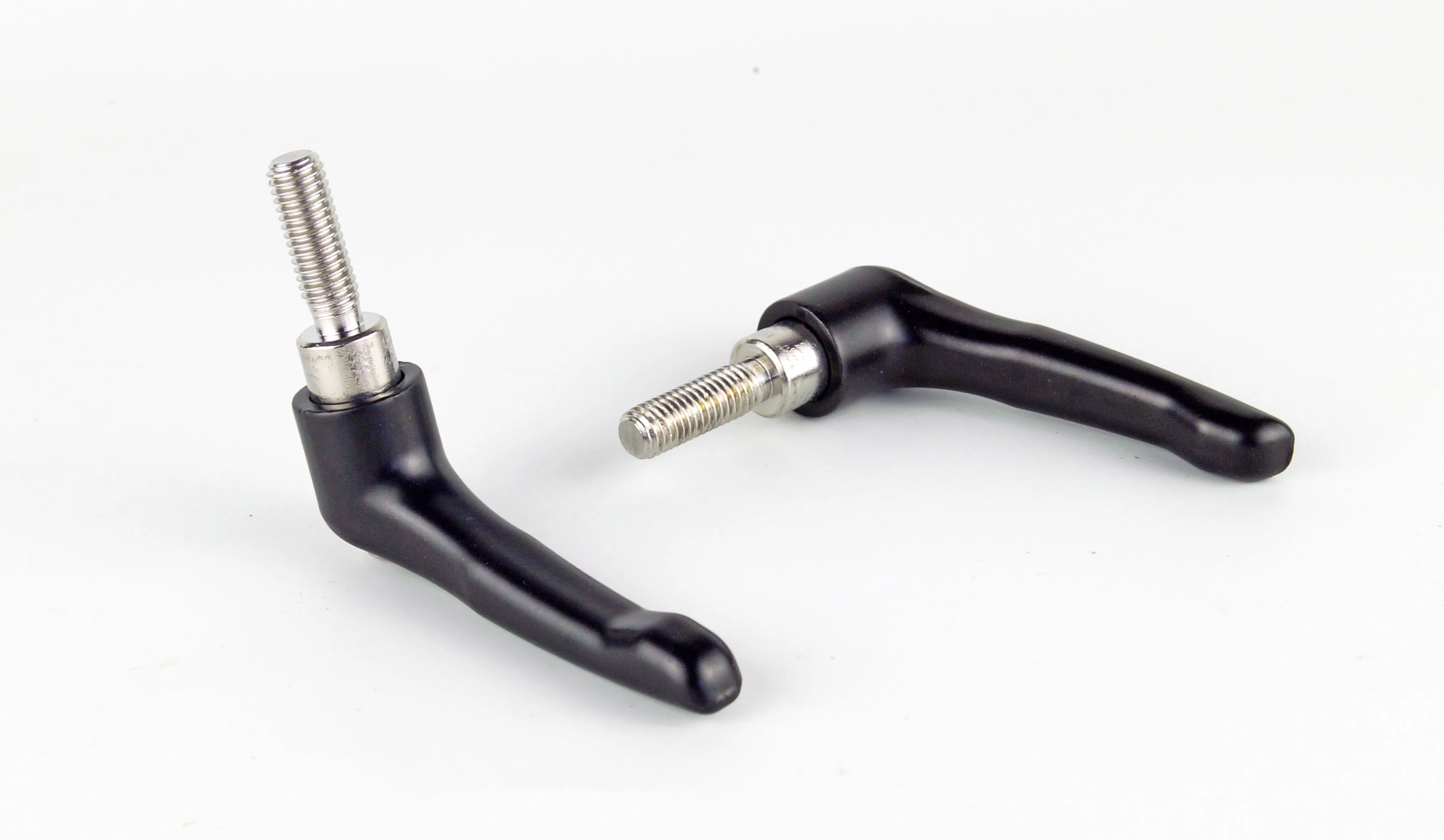 M8 Black AISI304 Stainlesss Steel Clamping Handle Tension Levers ,Solid Adjustable Handle